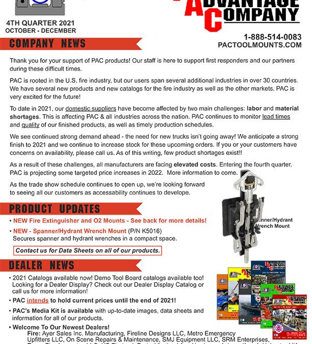 4th Quarter 2021 Newsletter