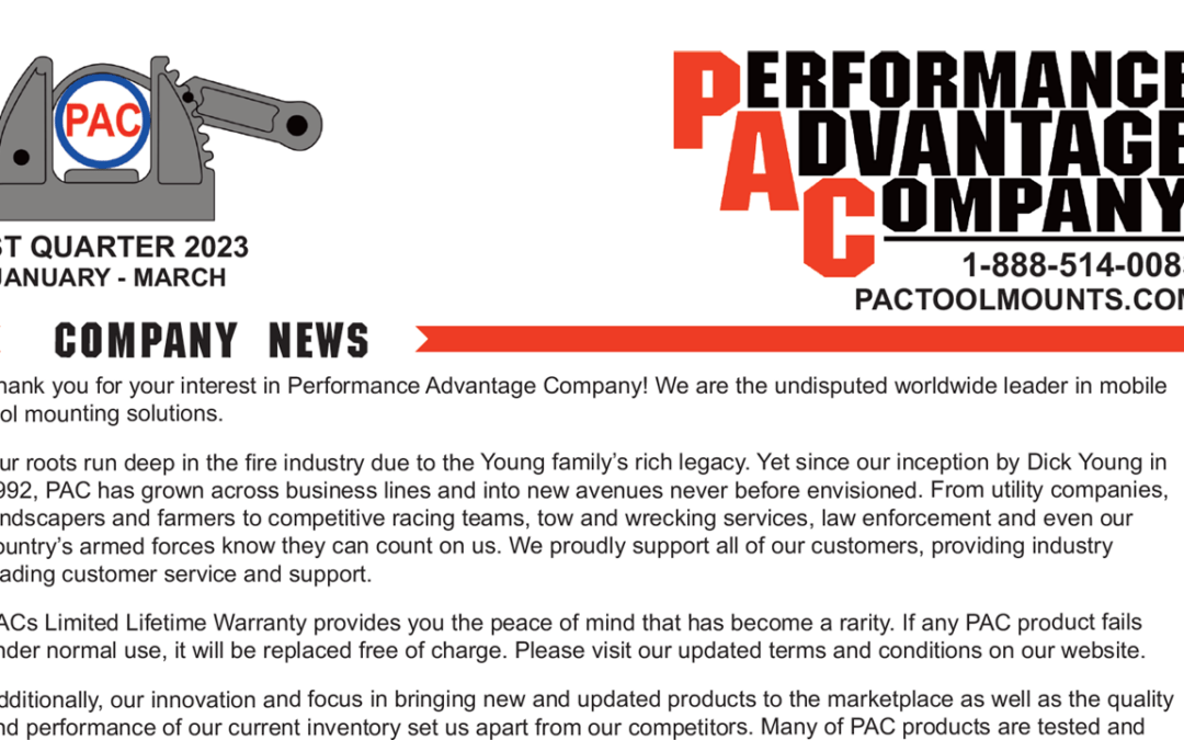 2023 1st Quarter Newsletter